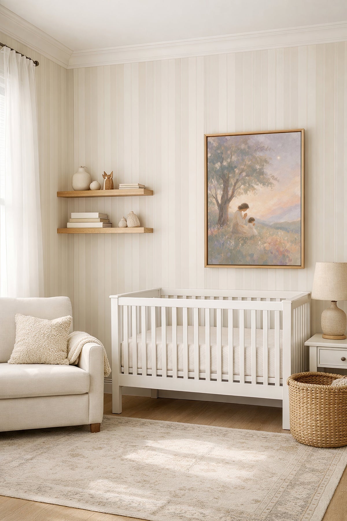 Evening Prayer with Mama wall art