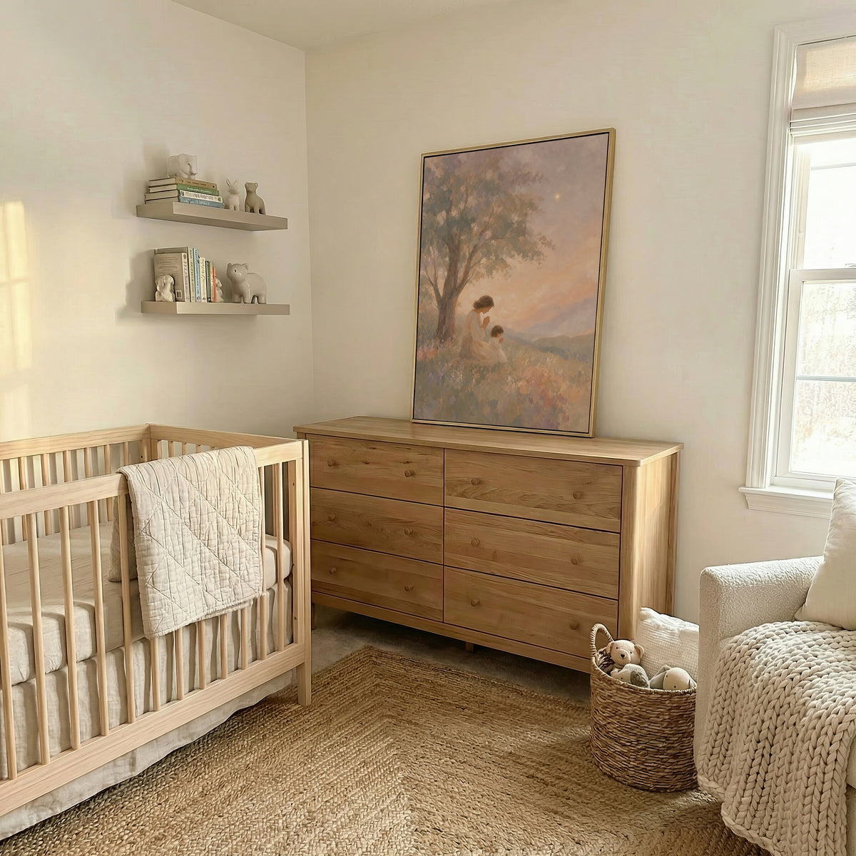 Evening Prayer with Mama wall art