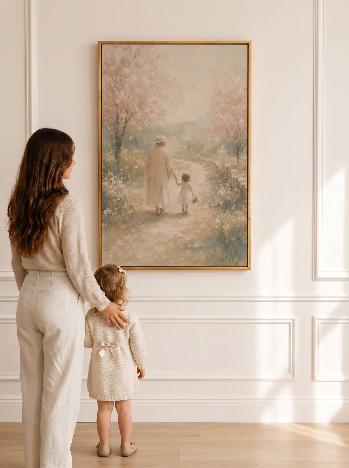 Blossom Lane with Grandma wall art