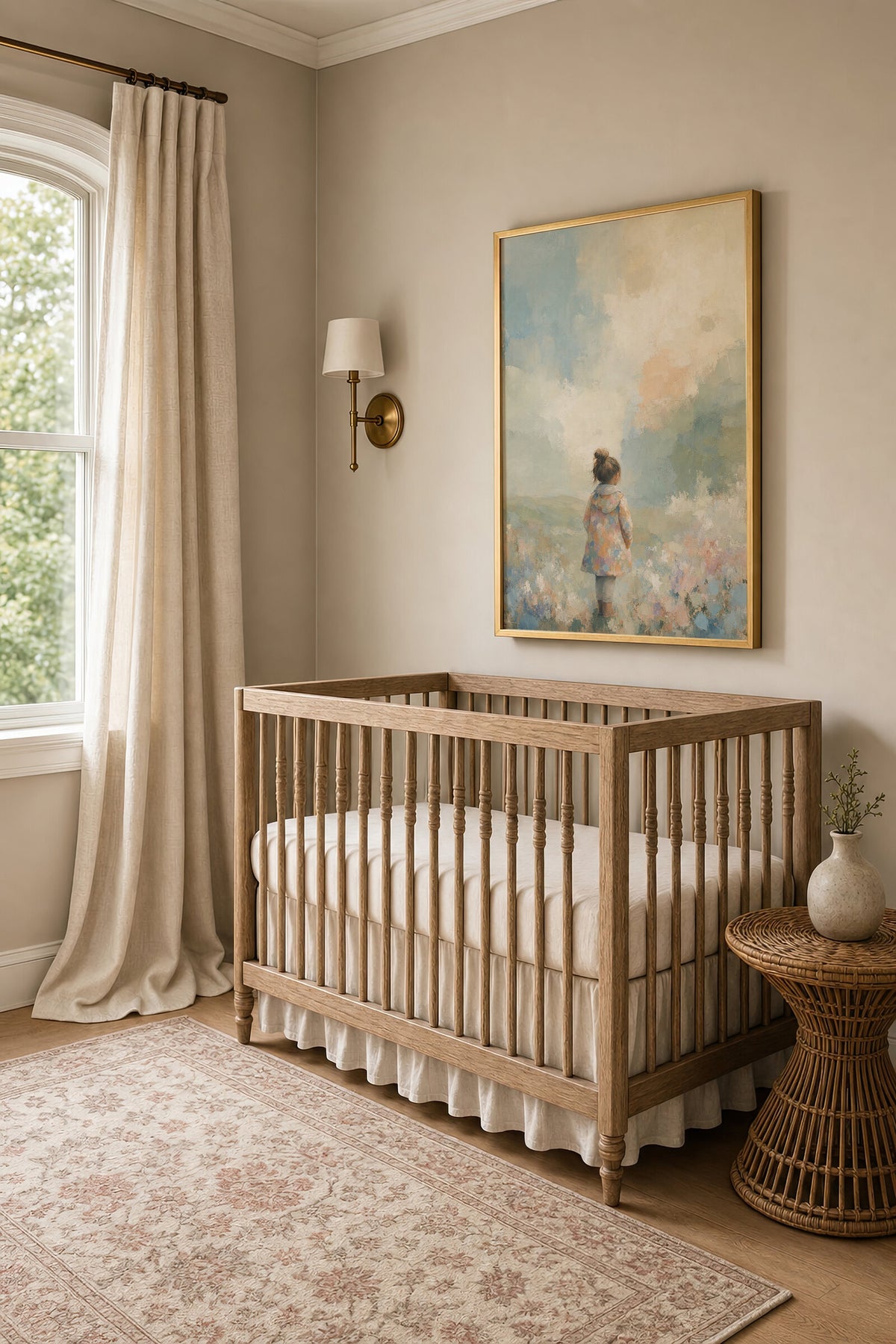 Joseph's Coat Dusty Blue wall art