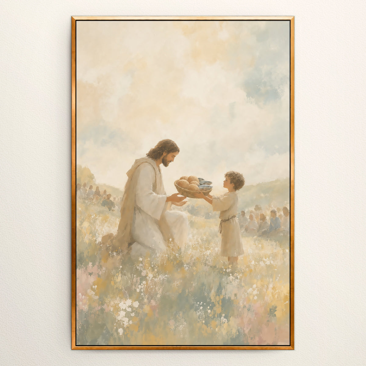The Boys' Basket wall art