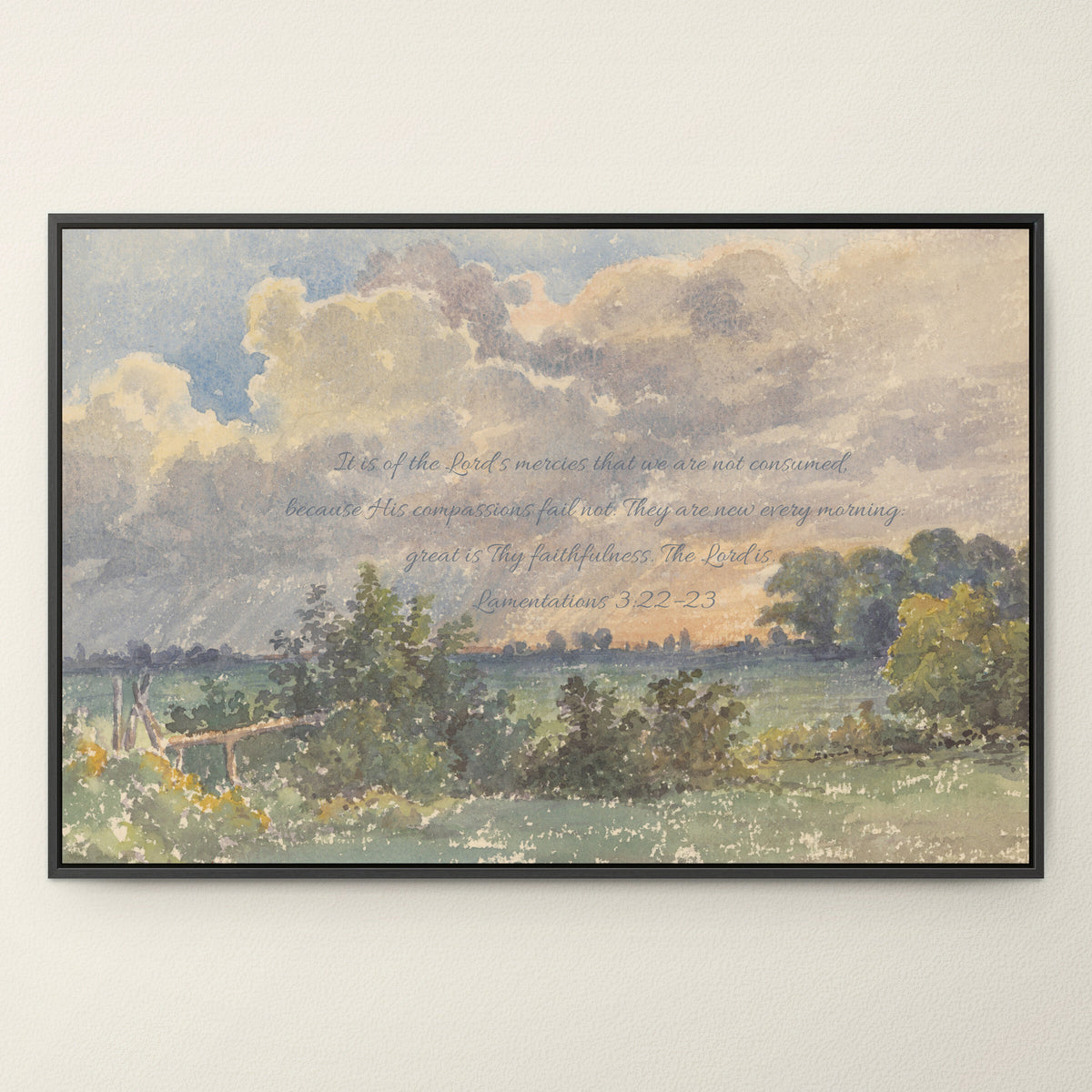 Summer Sky Landscape wall art