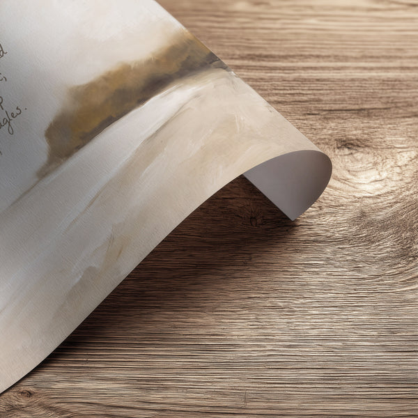 Wings Like Eagles Headland printed on premium matte art paper