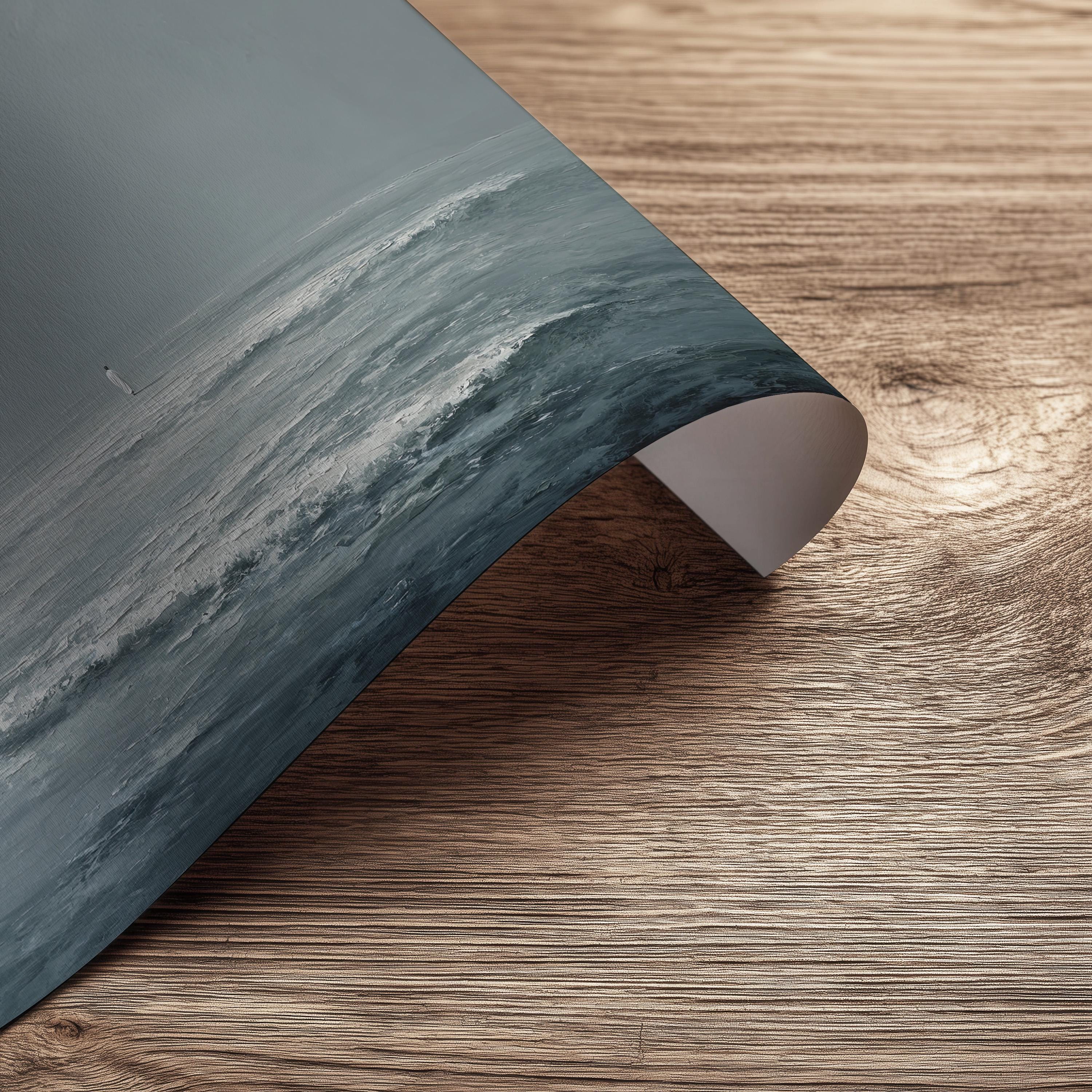 Jesus Walks on Water, Christian Wall Decor, Ocean Art Print