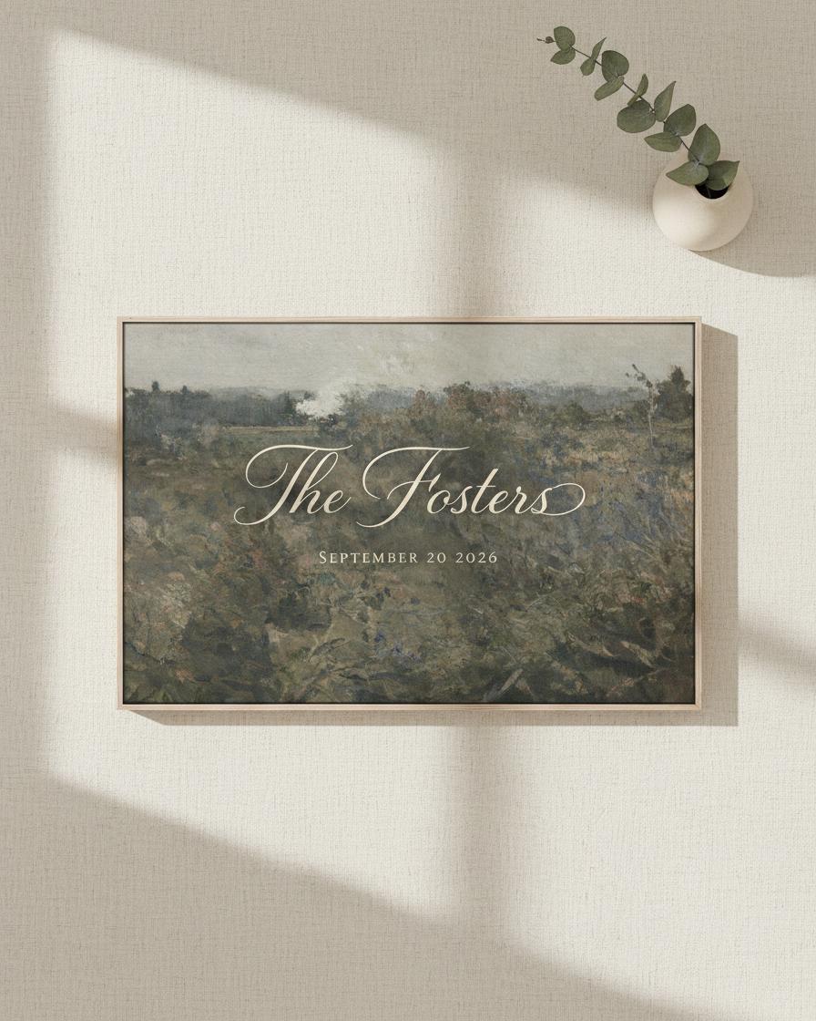 Custom Vintage Wedding Newly Wed Welcome Sign - Reception or Home Decor - Wedding Gift