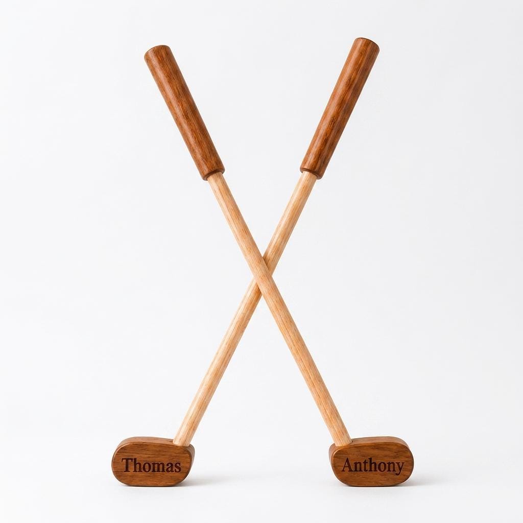 Personalized Wooden Golf Club Wall Decor | Custom Golf Nursery Name Sign | Golf Baby Gift | Boy Nursery Decor | Golf Room Wall Art