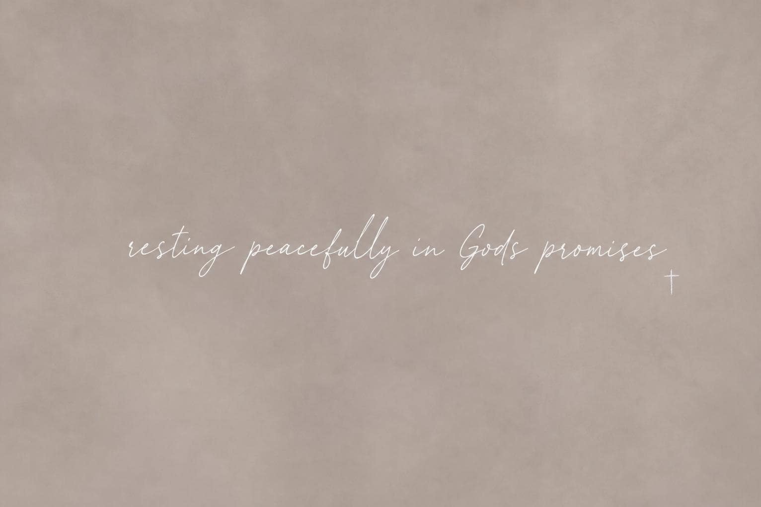 Resting in God Canvas | Resting Peacefully in God Framed Canvas Christian Wall Art | Faith Gift for Her | C0013