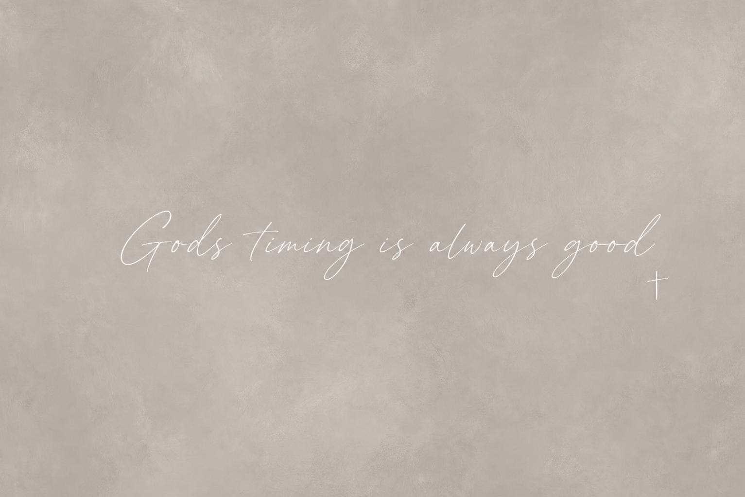 Gods Timing Canvas | God's Timing Is Always Good Framed Canvas Christian Wall Art | Faith Gift for Her | C0003