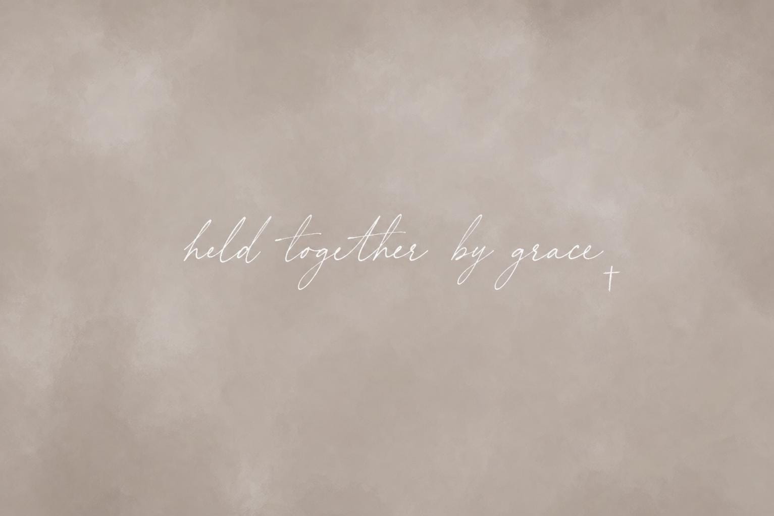 Held by Grace Canvas | Held Together by Grace Framed Canvas Christian Wall Art | Faith Gift for Her | C0001