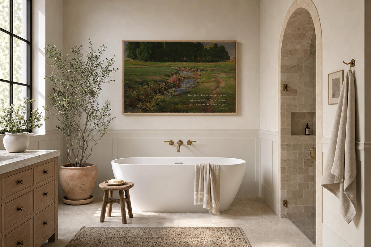 Peaceful Stream — Isaiah 26:3 | Product view 8