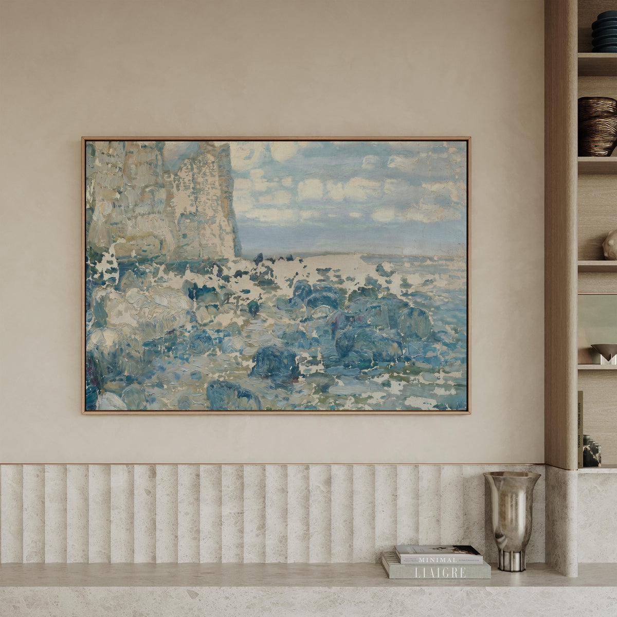 Coastal Cliff — Seascape Print | Product view 8