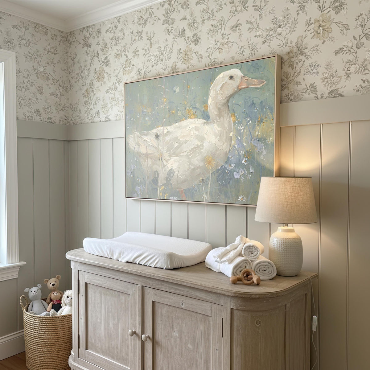 Soft Sage Duck — Landscape Print | Product view 9