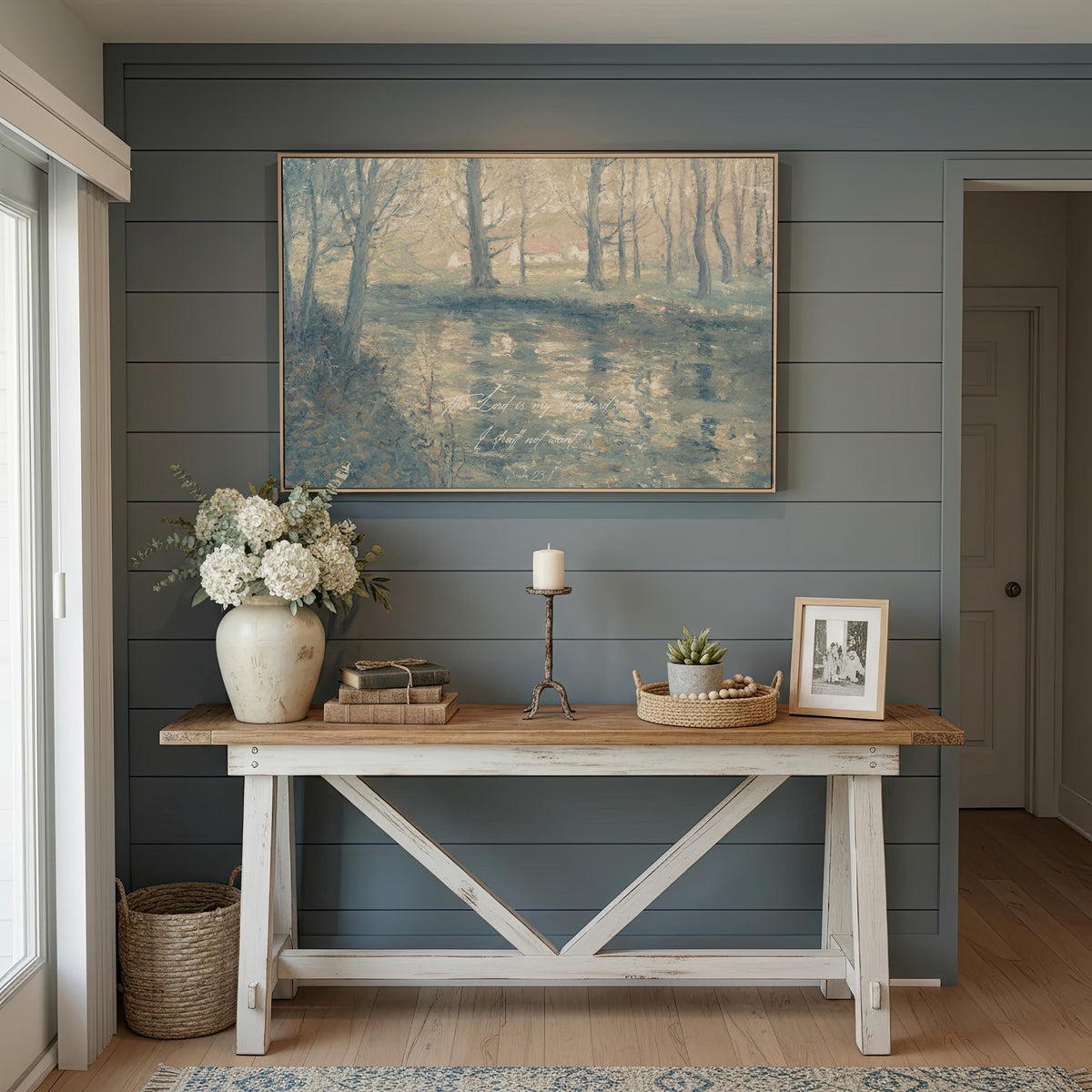 Calm Faith Verse — Scripture Wall Art | Product view 8