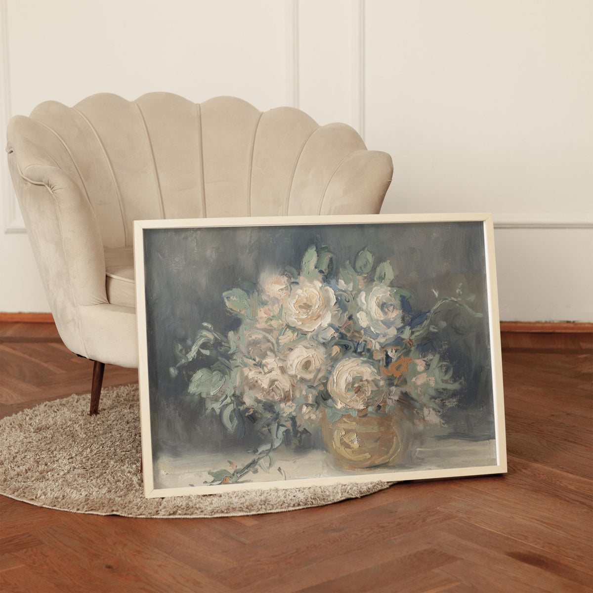 Antique Rose Still Life — Floral Print | Product view 7