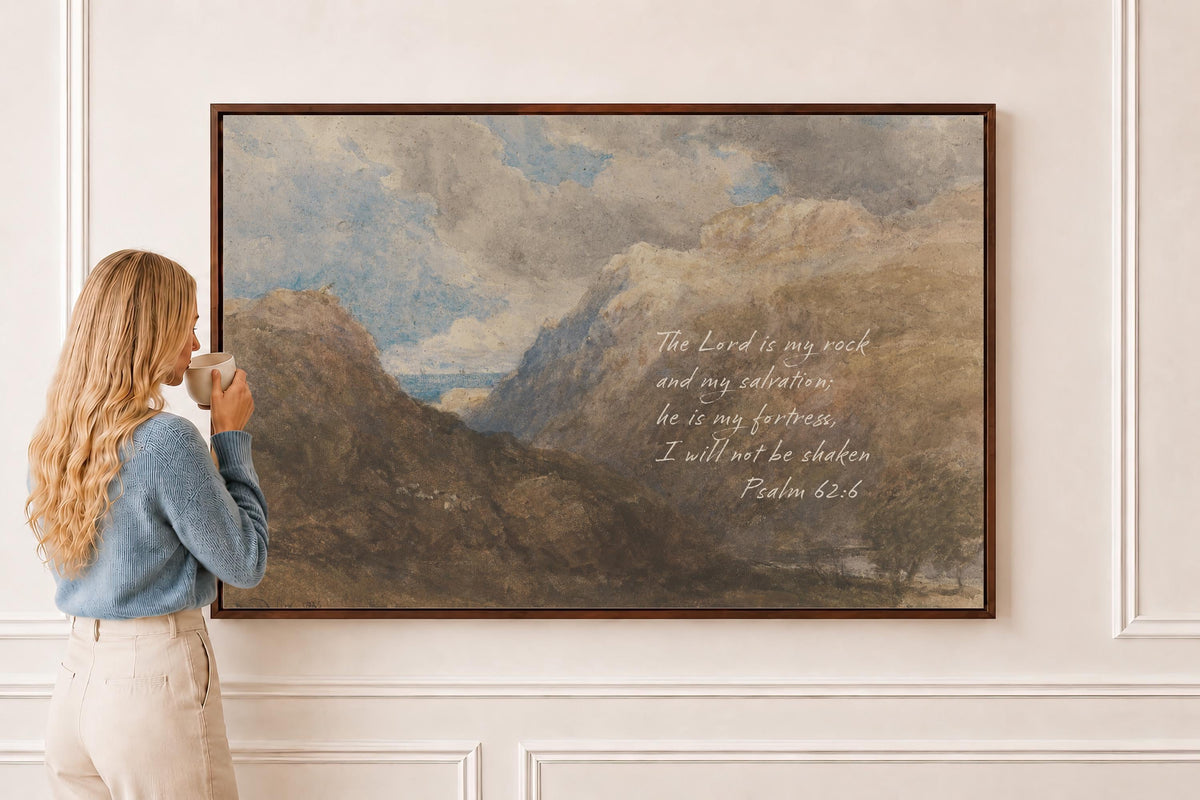 Mountain Vista — Psalm 62:6 | Product view 1