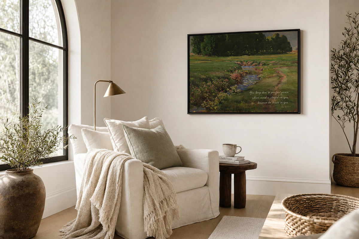 Peaceful Stream — Isaiah 26:3 | Product view 3