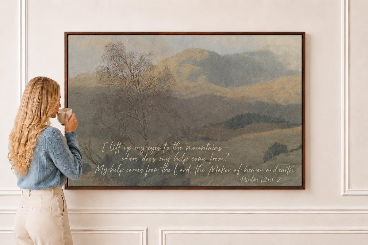 Mountain Landscape — Psalm 121 | Product view 5