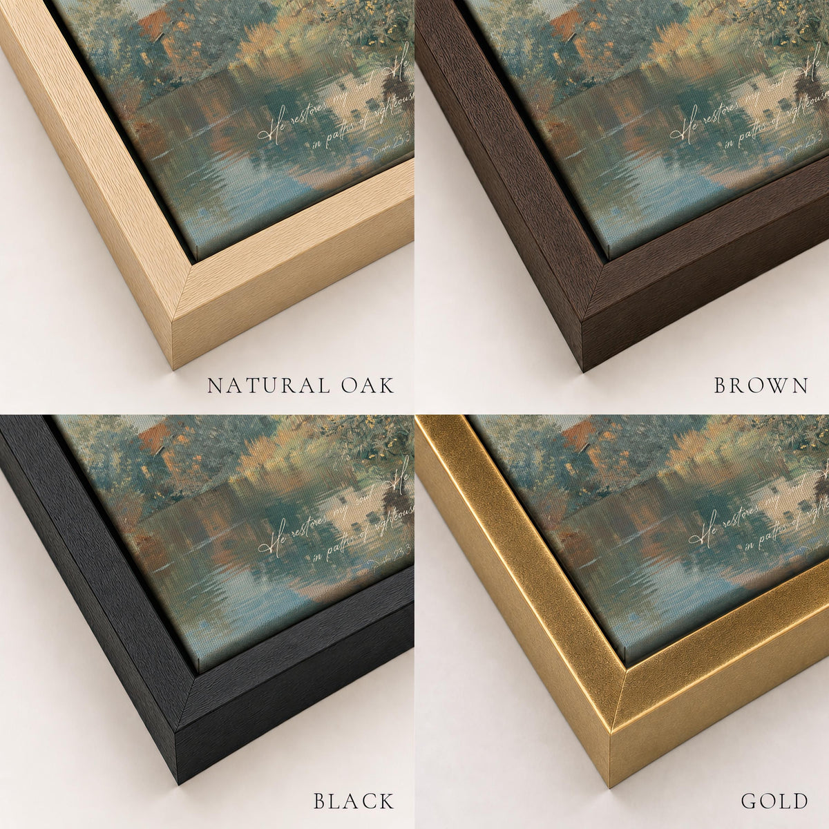 Serene Scripture Print — Scripture Wall Art | Product view 14