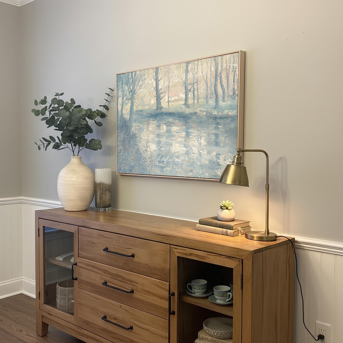 Calm Faith Verse — Scripture Wall Art | Product view 9