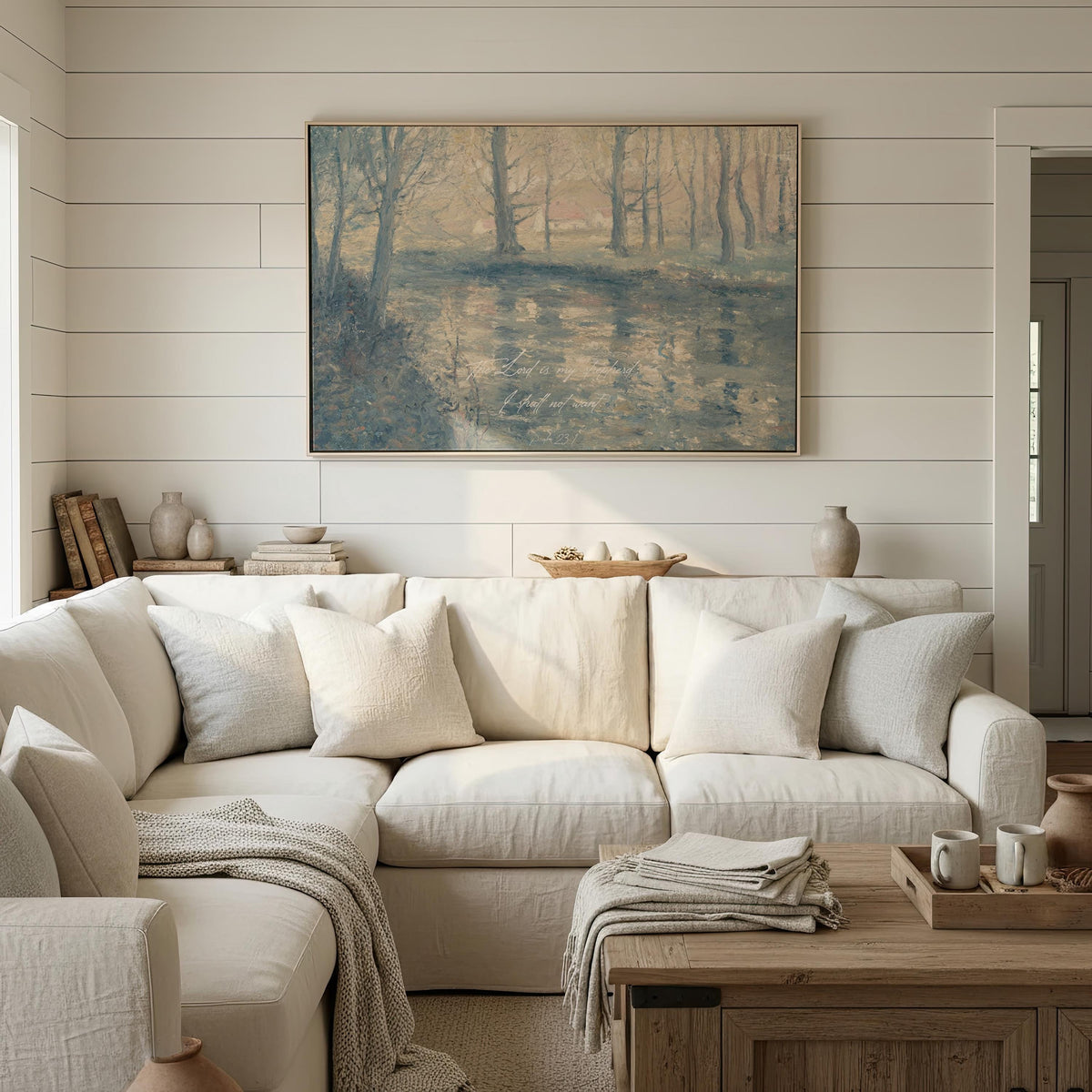 Calm Faith Verse — Scripture Wall Art | Product view 13