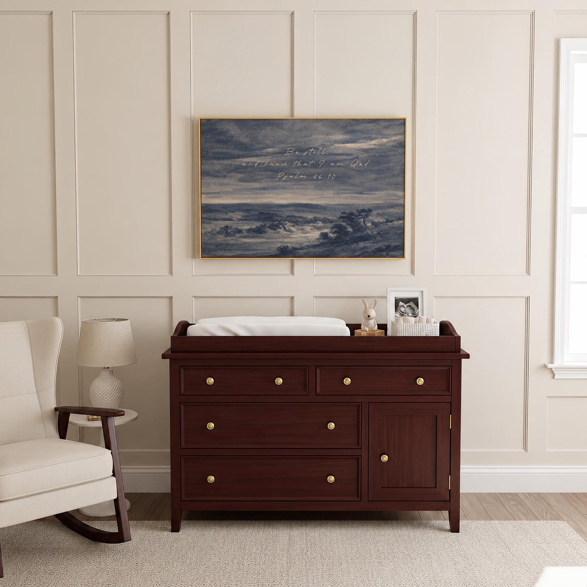 Be Still, Moody Coastal — Psalm 46:10 | Product view 3