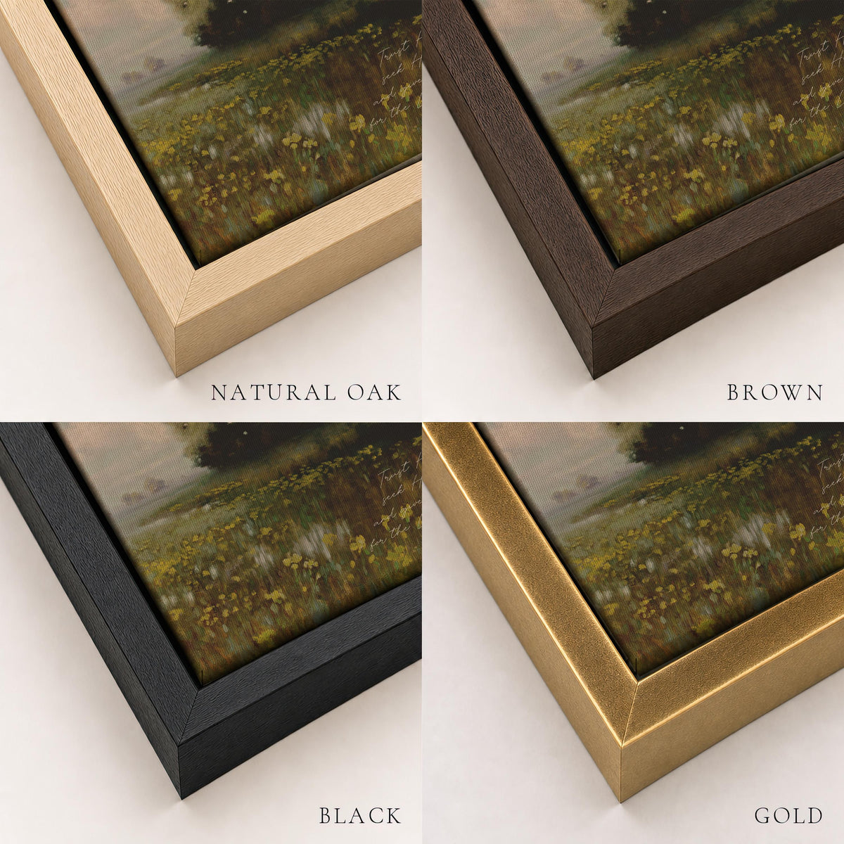Trust Him in the Quiet — Scripture Wall Art | Product view 5
