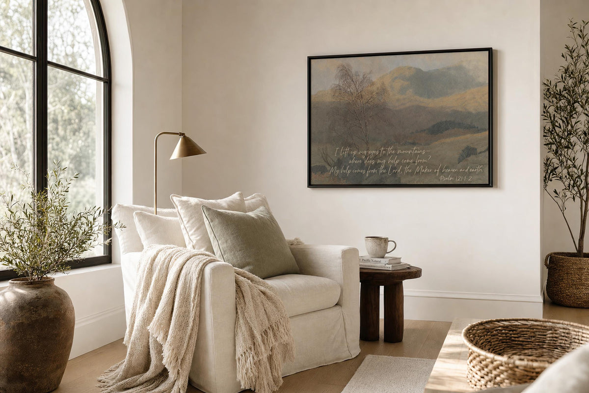 Mountain Landscape — Psalm 121 | Product view 4