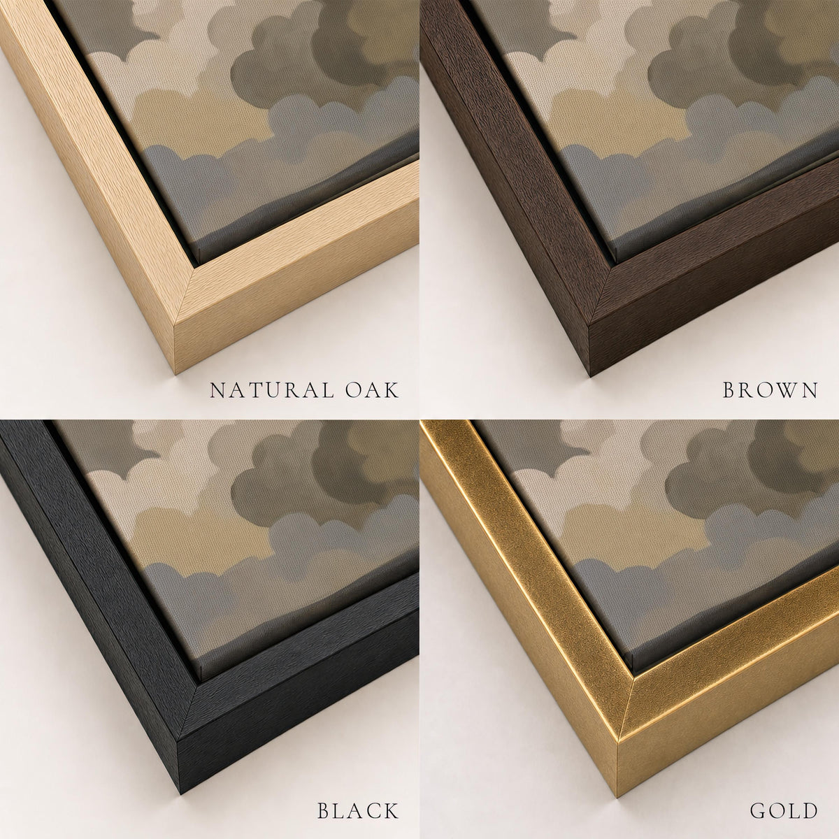 Soft Cloud Sky — Nursery Wall Art | Product view 11