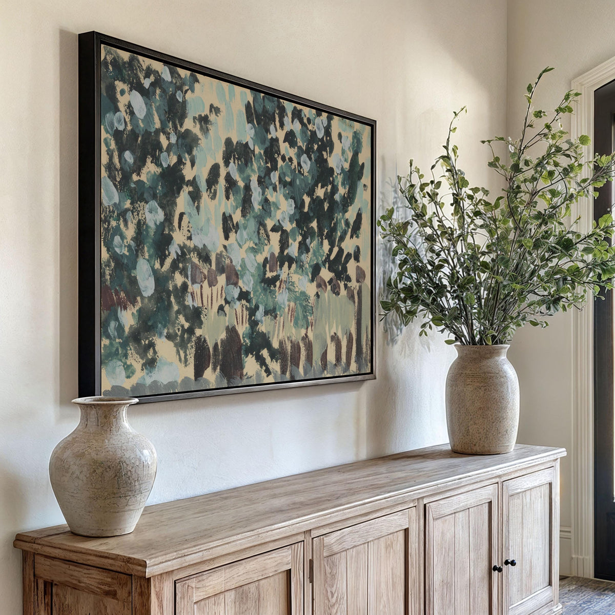 Abstract Garden — Botanical Print | Product view 2