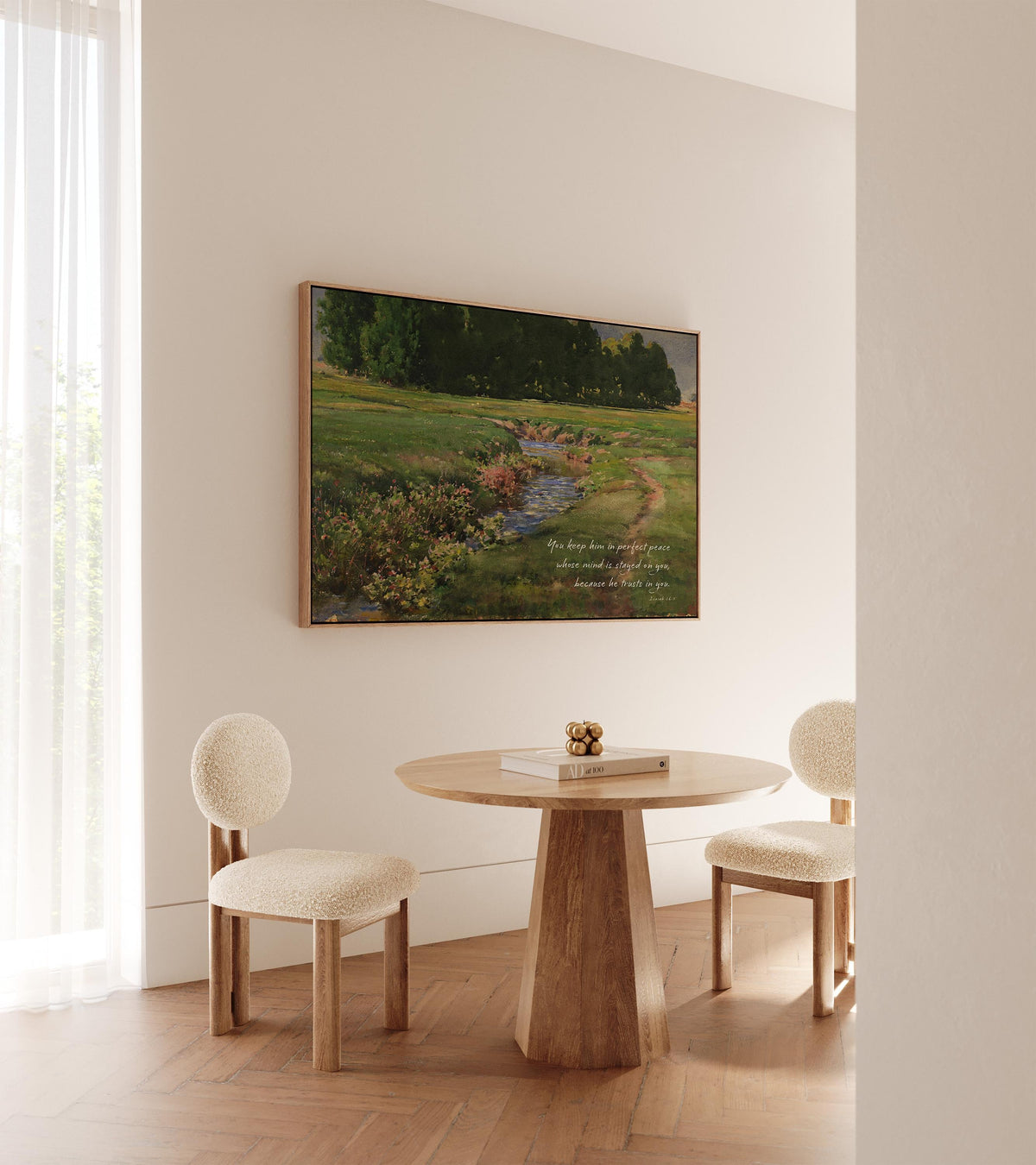 Peaceful Stream — Isaiah 26:3 | Product view 6