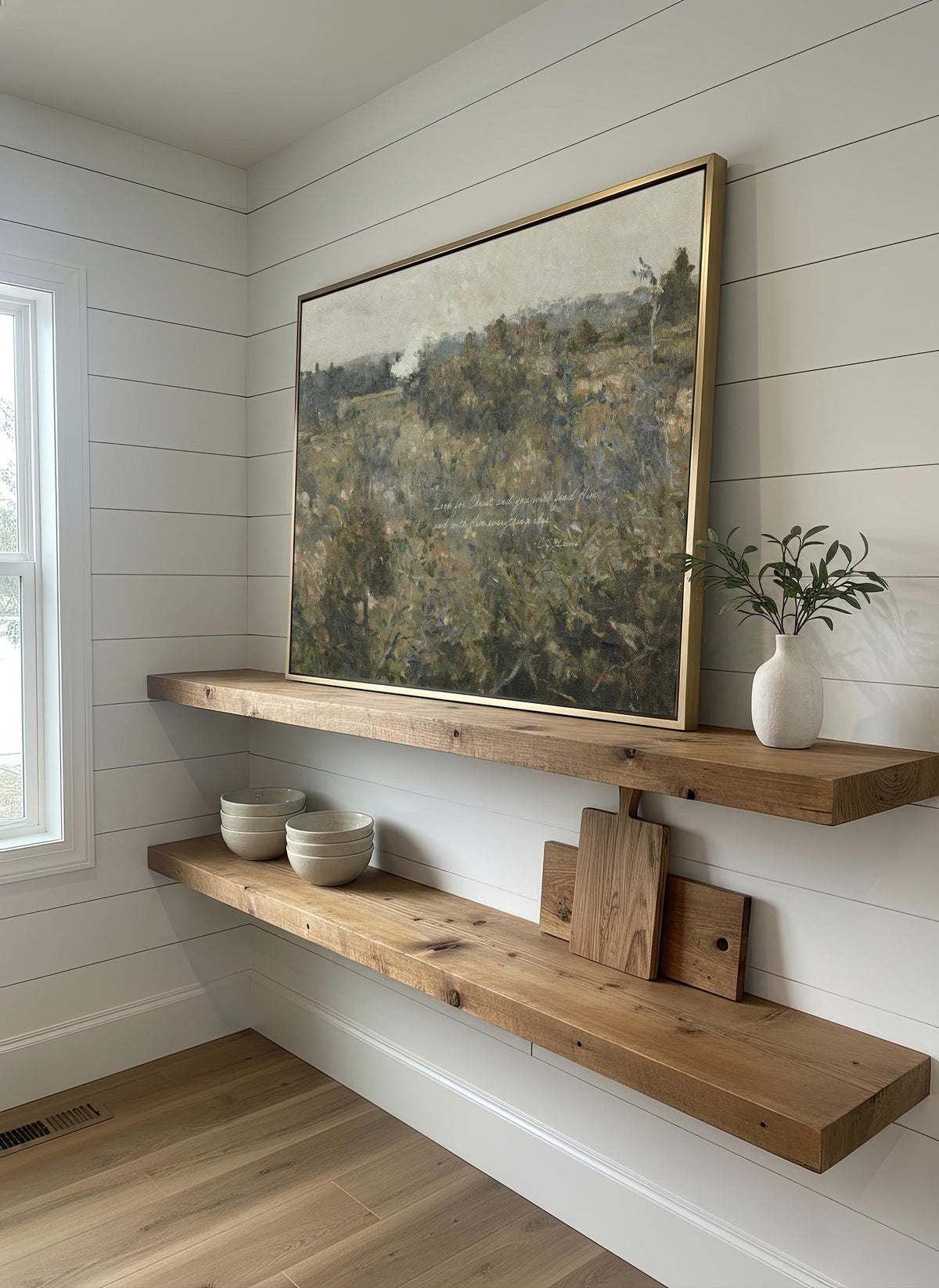 C.S. Lewis Landscape Quote — Scripture Wall Art | Product view 5