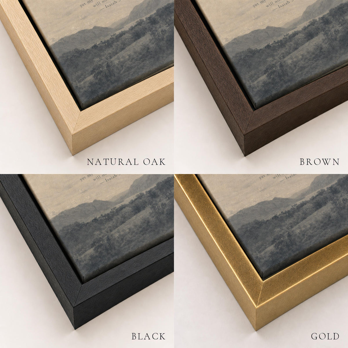 Mountains Be Shaken, Blue — Isaiah 54:10 | Product view 10