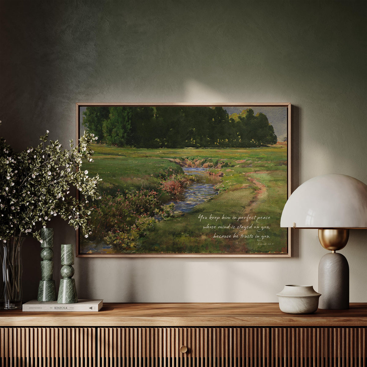 Peaceful Stream — Isaiah 26:3 | Product view 1