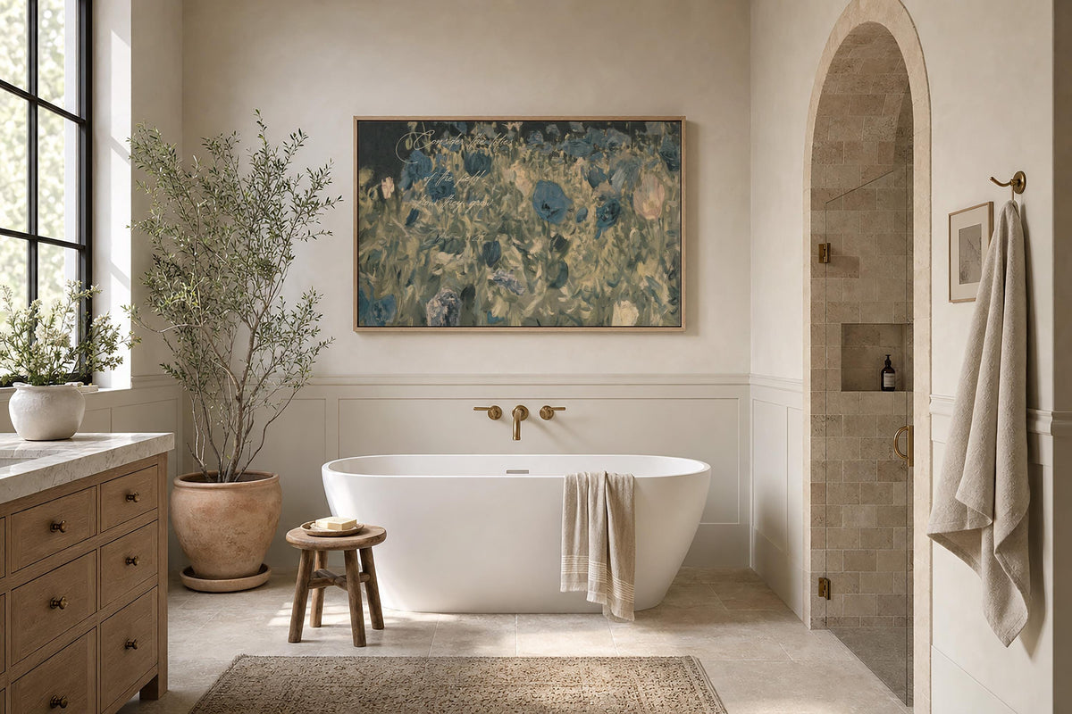 Consider the Lilies — Scripture Wall Art | Product view 9