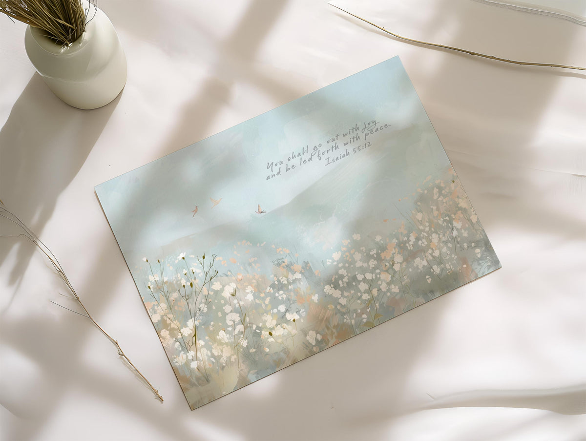 You Shall Go Out With Joy — Isaiah 55:12 | Product view 2