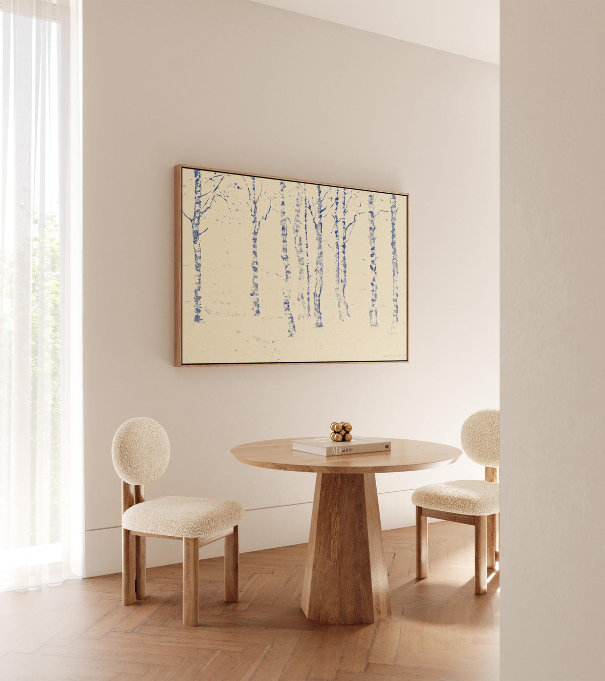 Birch Grove Toile — Scripture Wall Art | Product view 3