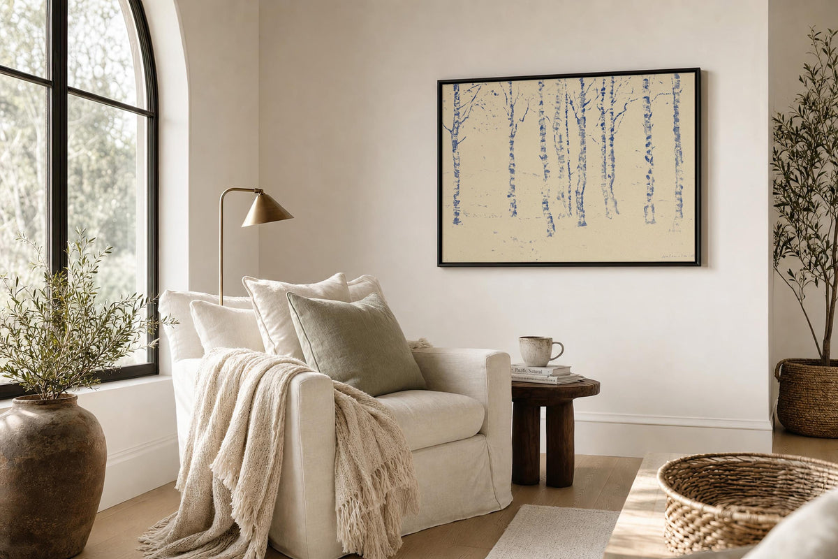 Birch Grove Toile — Scripture Wall Art | Product view 2