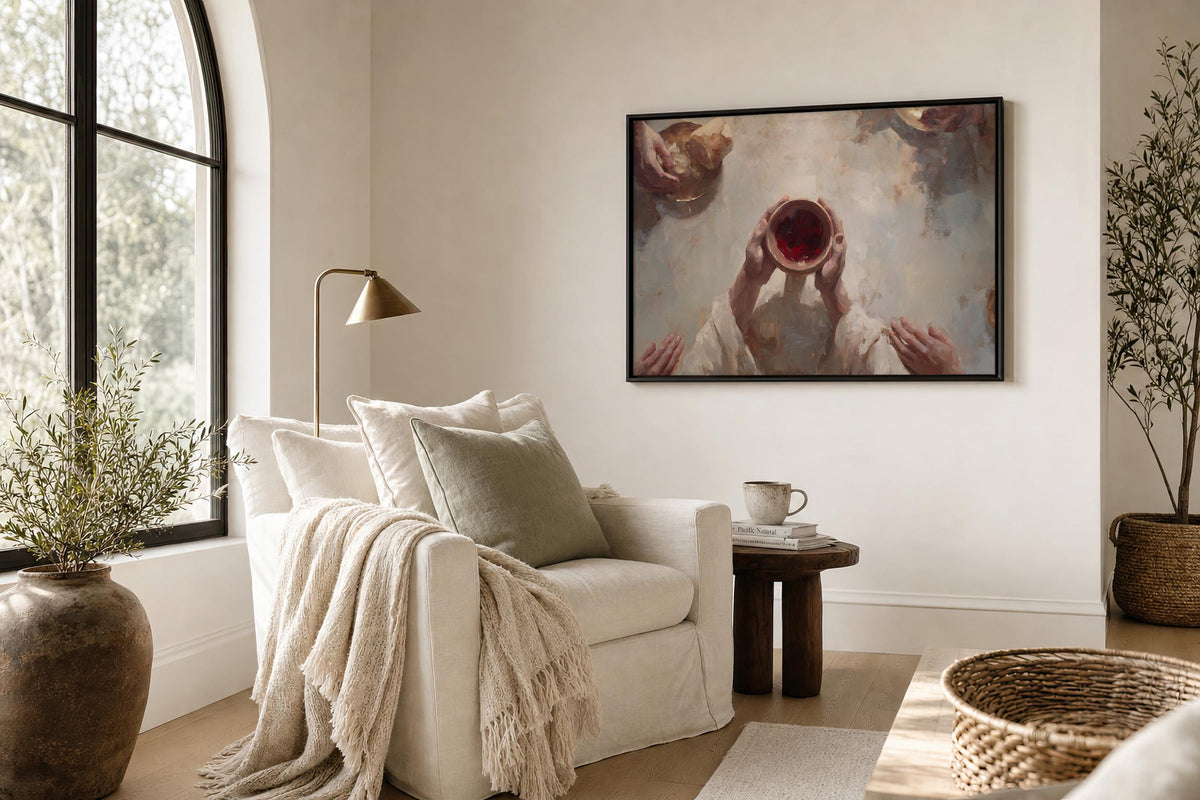 Last Supper — Communion Wall Art | Product view 4