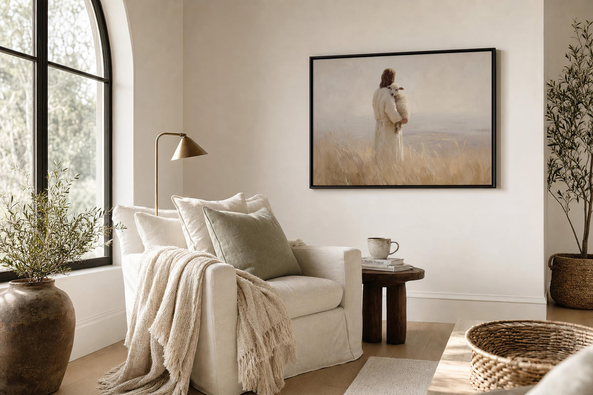 Jesus Holding the Lamb — Psalm 23 | Product view 5