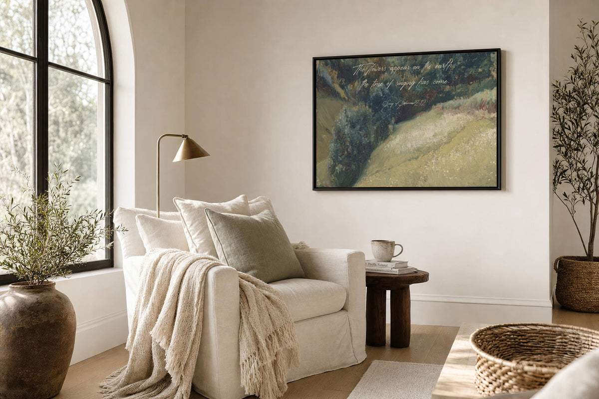 Verse Home Print — Scripture Wall Art | Product view 3