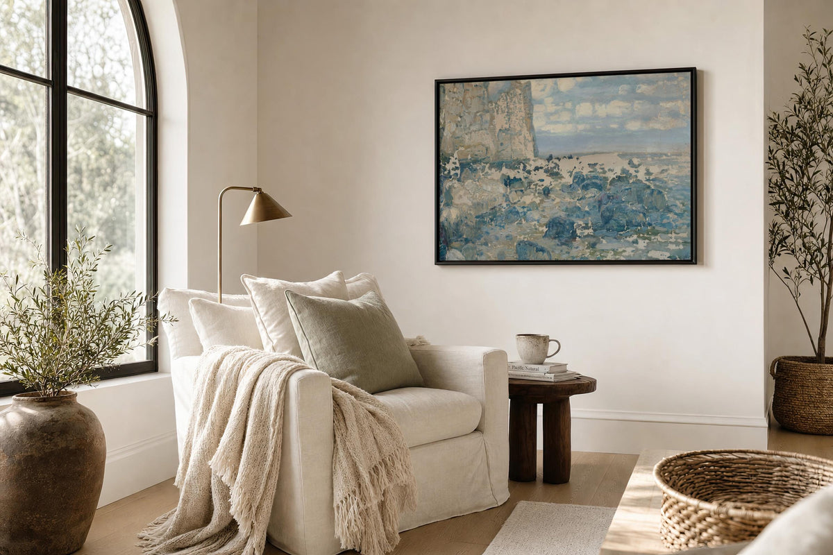 Coastal Cliff — Seascape Print | Product view 2