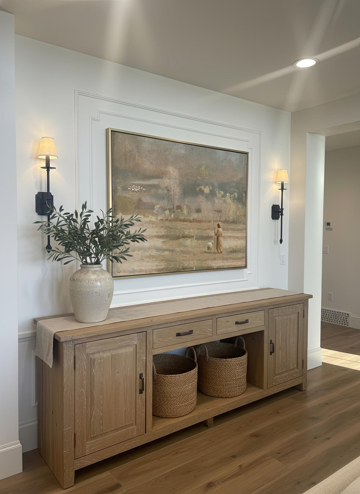 Lost Sheep, Muted Farm Winter — Luke 15 | Product view 5