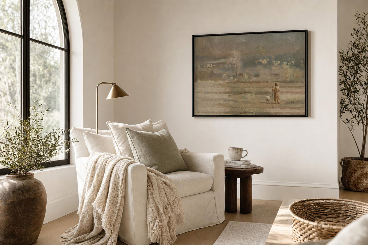 Lost Sheep, Muted Farm Winter — Luke 15 | Product view 6