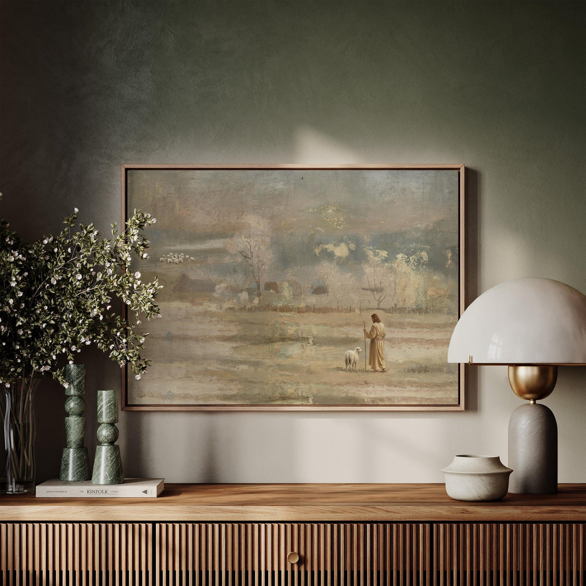 Lost Sheep, Muted Farm Winter — Luke 15 | Product view 9