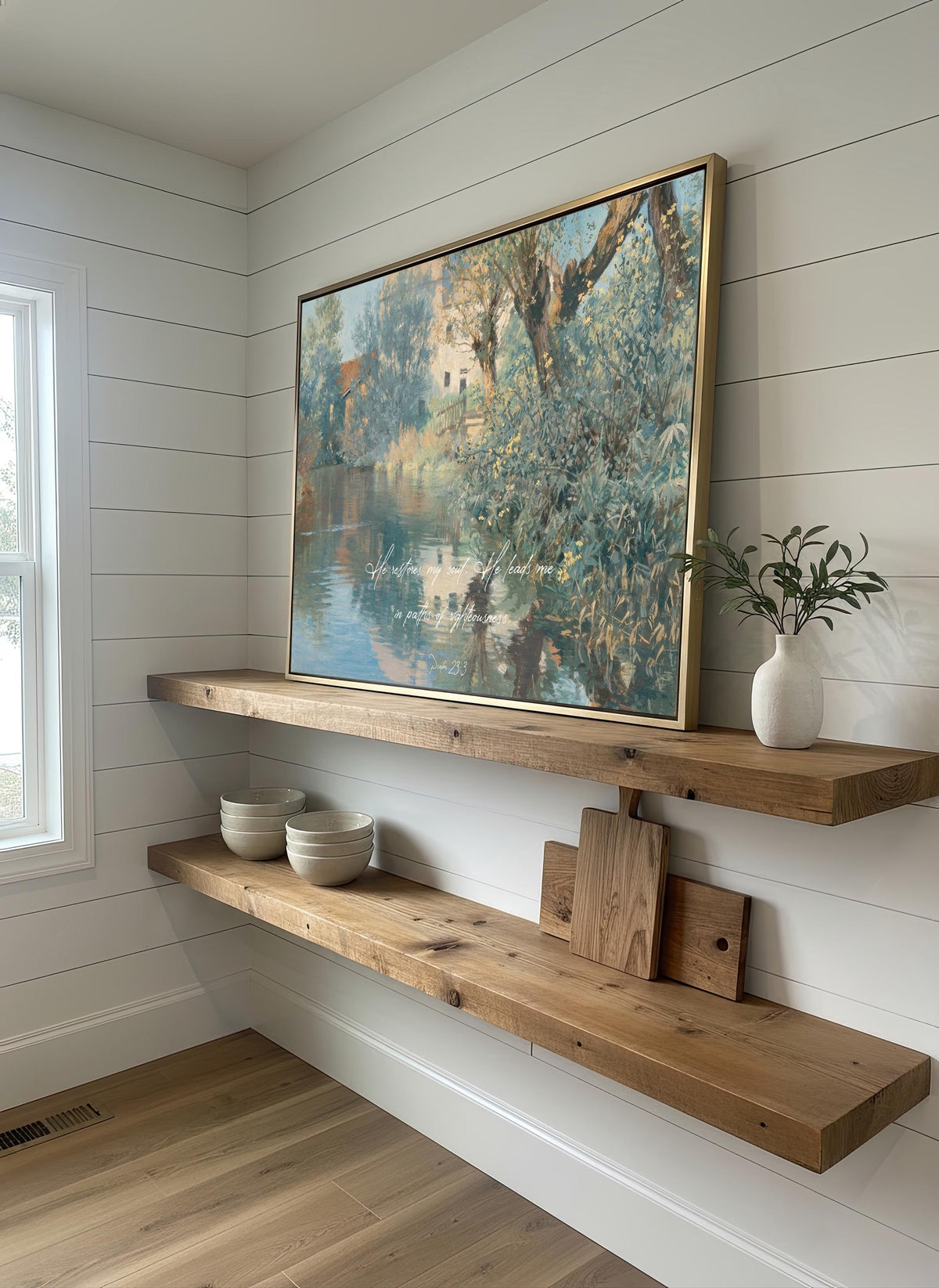 Serene Scripture Print — Scripture Wall Art | Product view 6