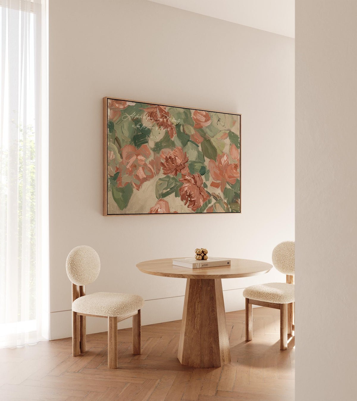 Blush Floral — 1 Peter 1:24 | Product view 1