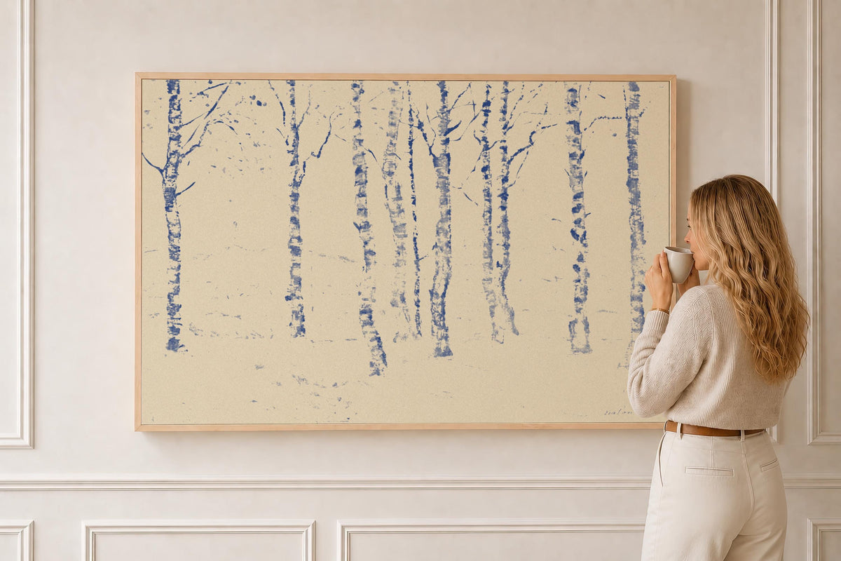 Birch Grove Toile — Scripture Wall Art | Product view 4