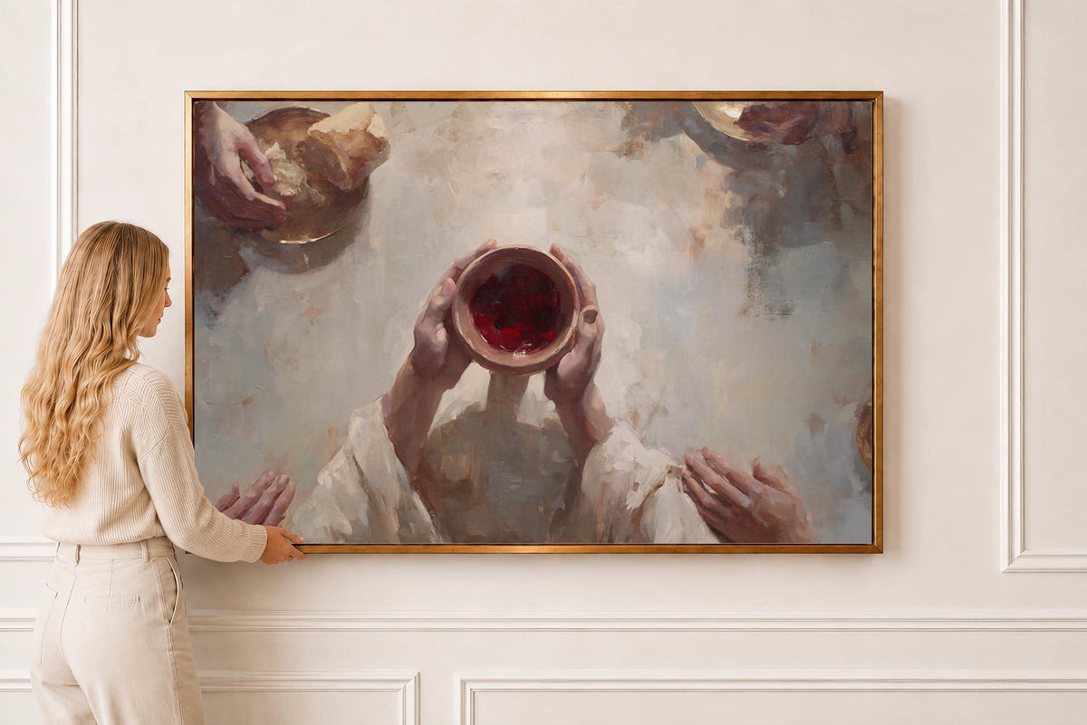 Last Supper — Communion Wall Art | Product view 5