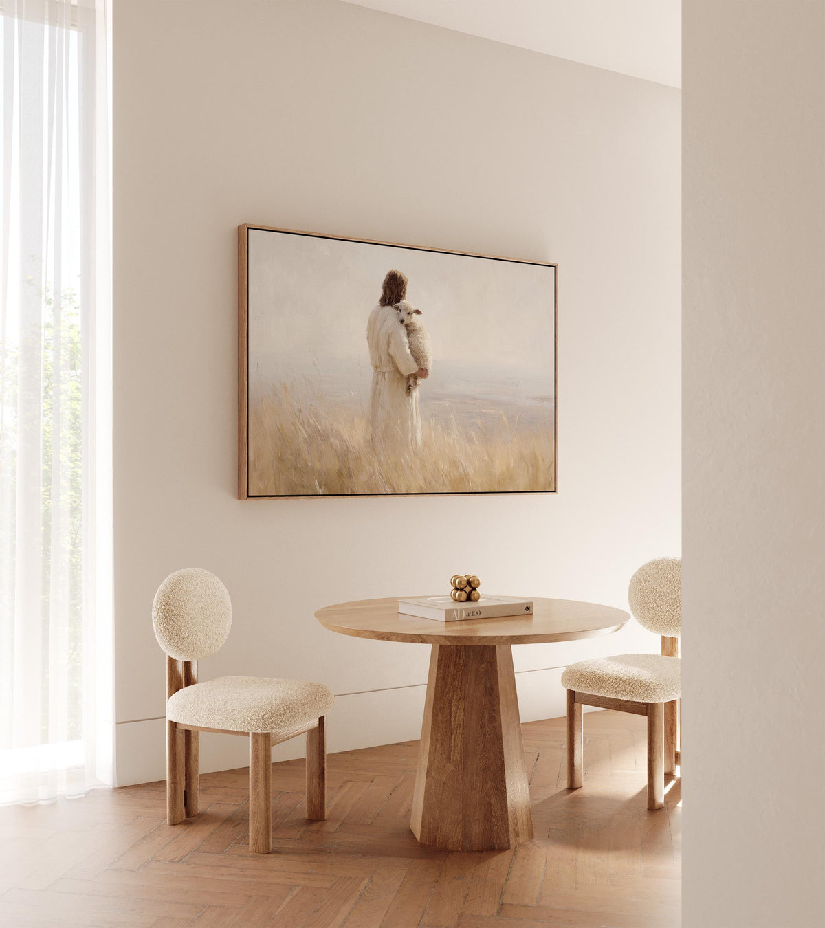 Jesus Holding the Lamb — Psalm 23 | Product view 2