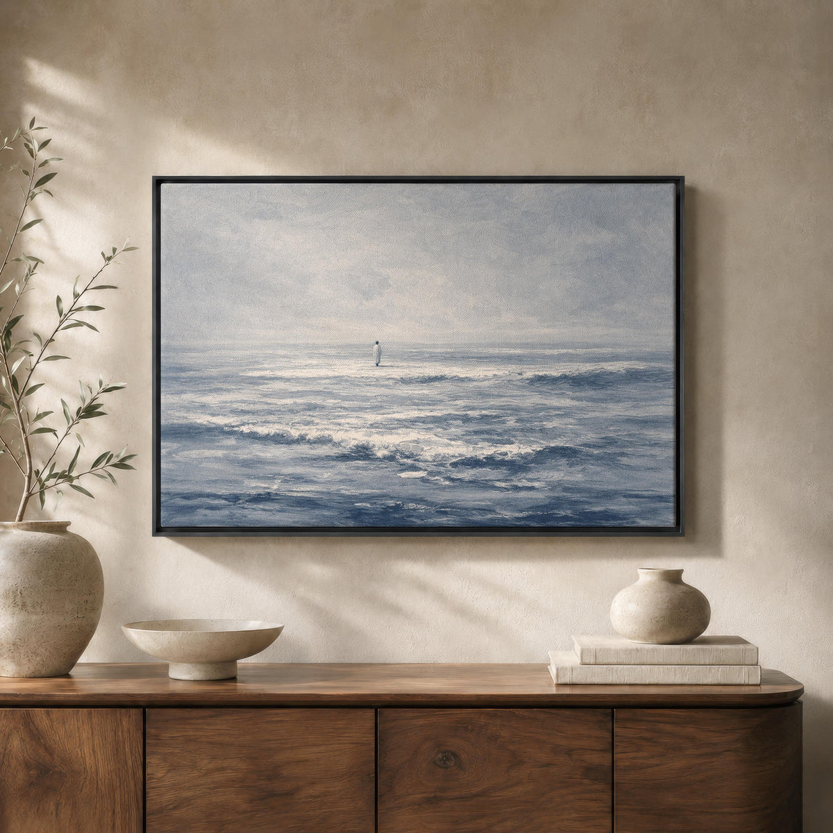 Jesus Walks on Water — Ocean Wall Art | Product view 1